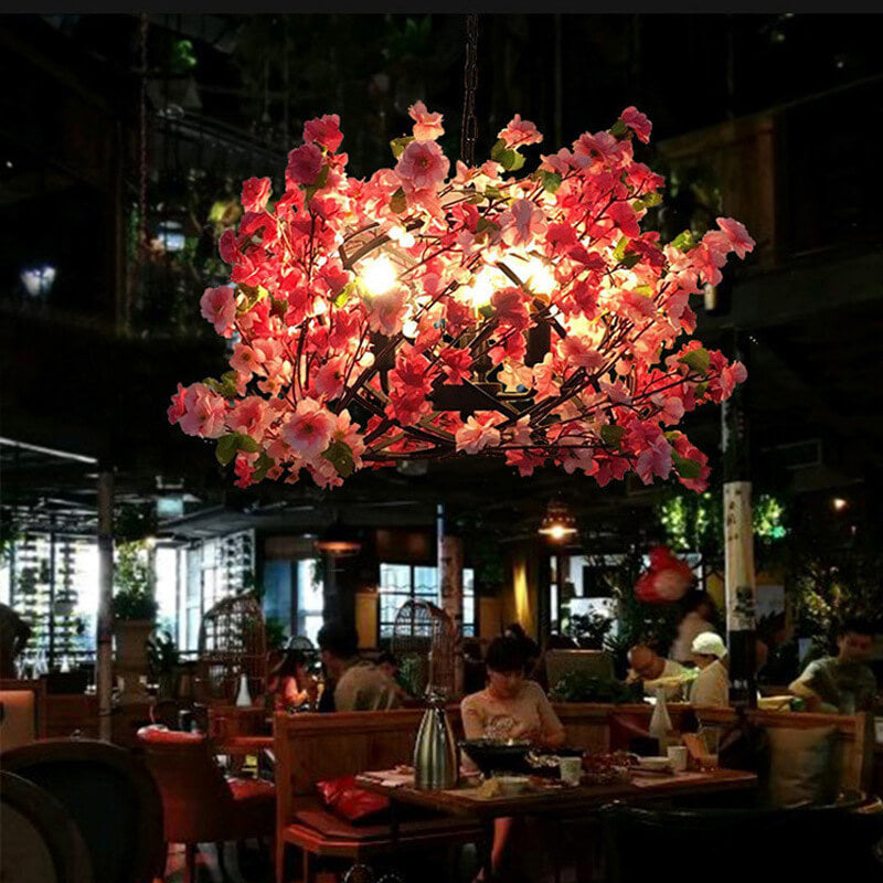 Blossom Flower LED Chandelier Pendant Light