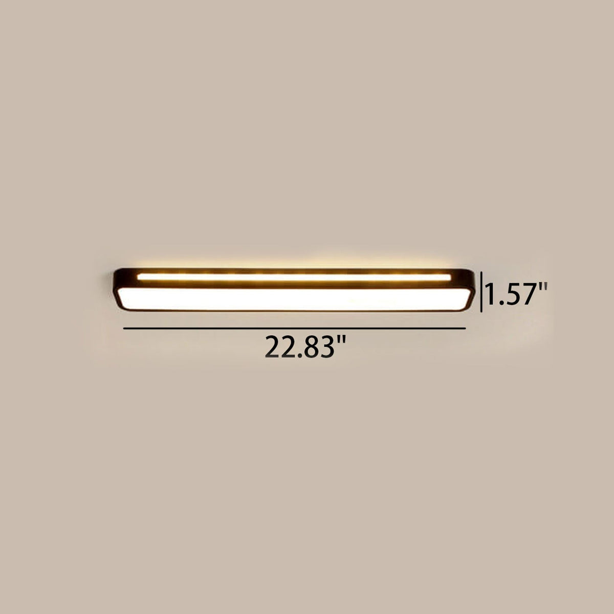 Modern Slim Linear LED Ceiling Light