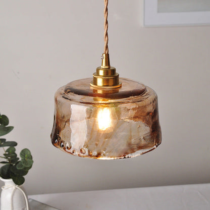 Handcrafted Glass Pendant Light