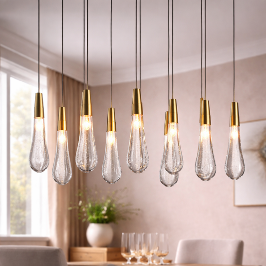 Soltaire Raindrop LED Chandelier