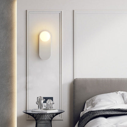 Nordic Minimalist Glass Globe Wall Lamp