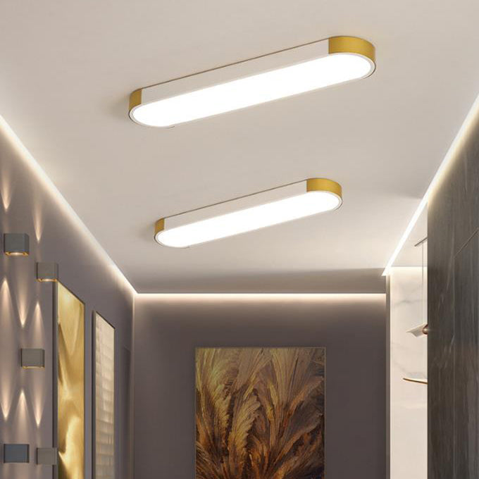 Modern Slim Oval LED Ceiling Light