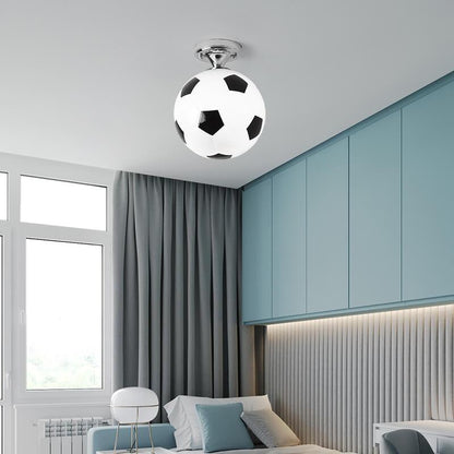 Kids Soccer Ball Ceiling Light
