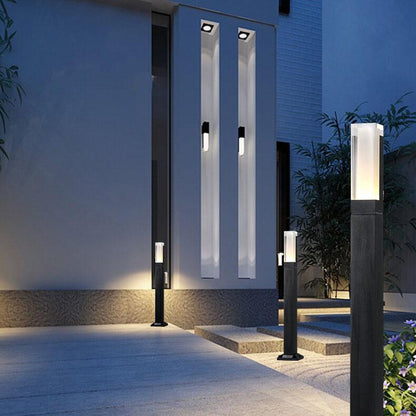 Modern Outdoor LED Lawn Column Light