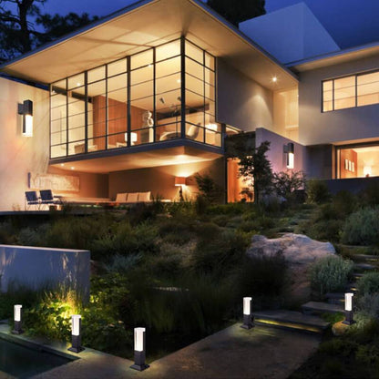 Modern Outdoor LED Lawn Column Light