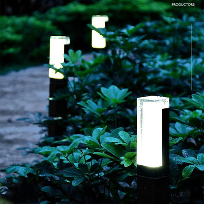 Modern Outdoor LED Lawn Column Light