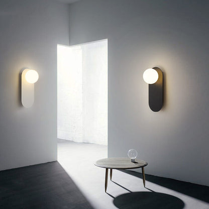 Minimal Globe Modern Wall Sconce