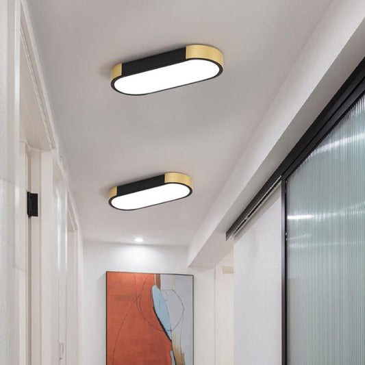 Modern Slim Oval LED Ceiling Light