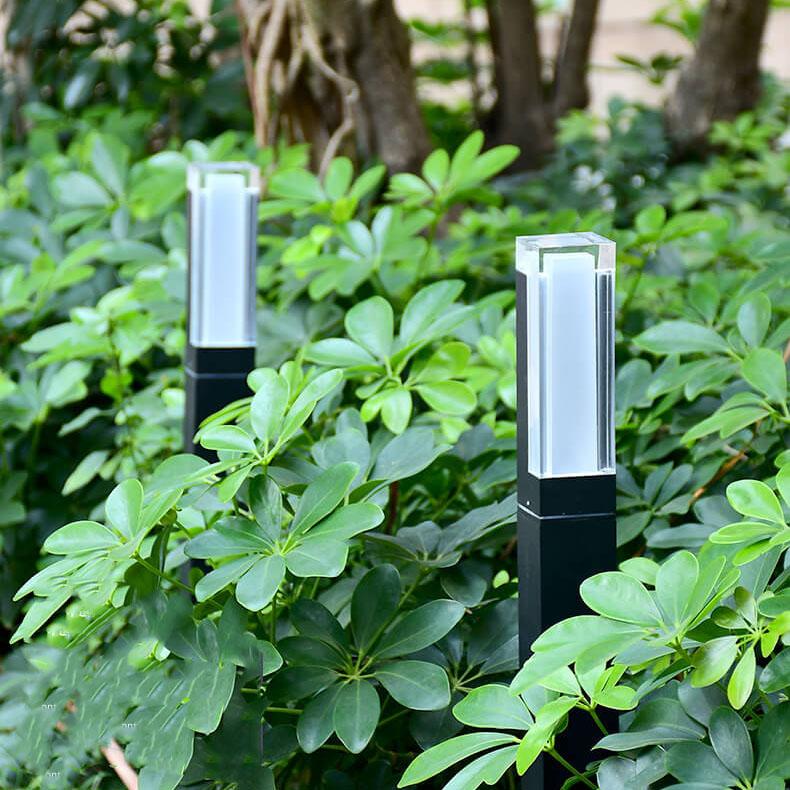 Modern Outdoor LED Lawn Column Light