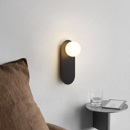 Minimal Globe Modern Wall Sconce