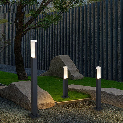 Modern Outdoor LED Lawn Column Light