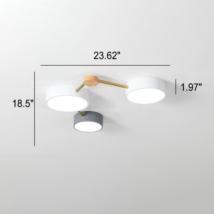 Modern Nordic Multi-Head LED Ceiling Light