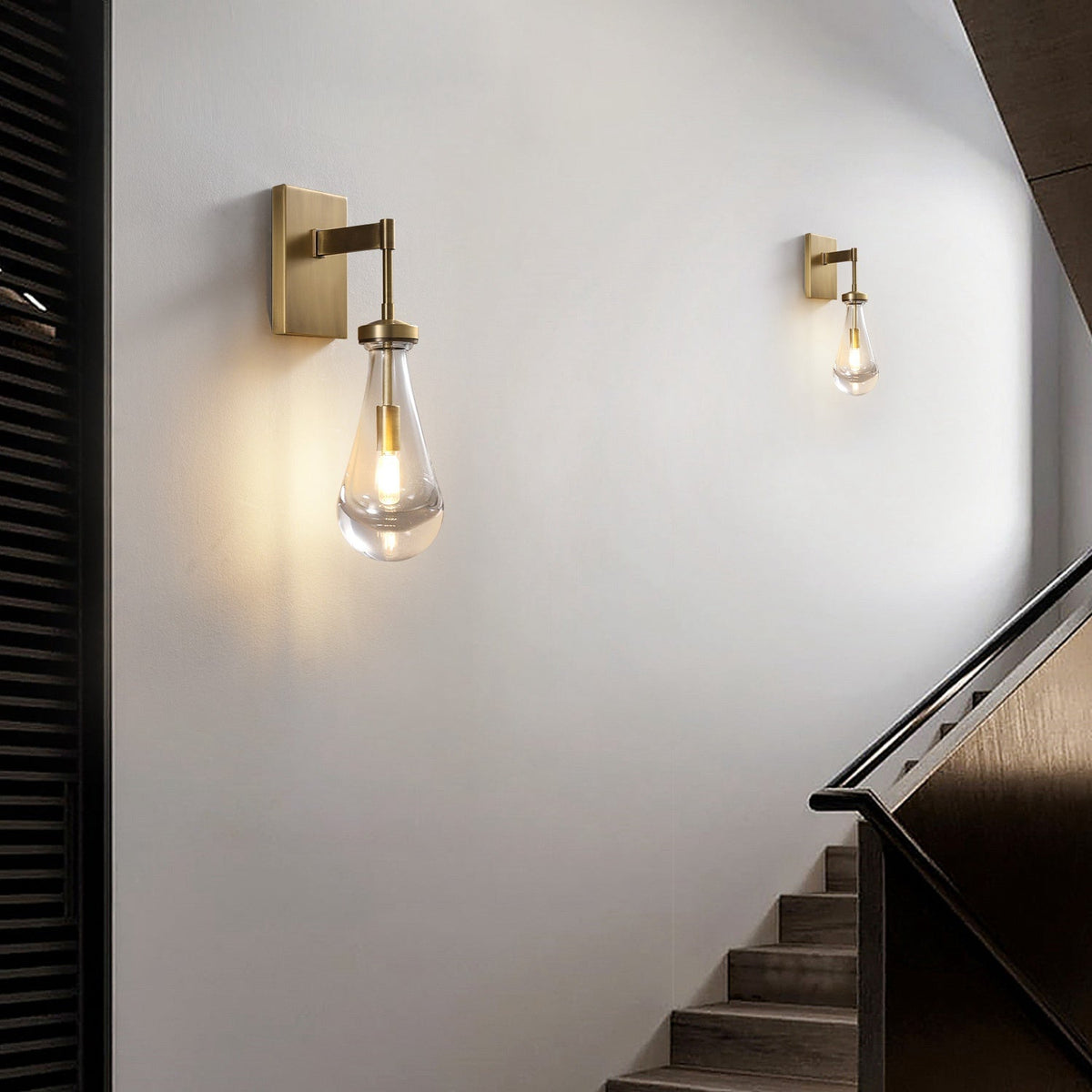 Raindrop Glass Pendant Light