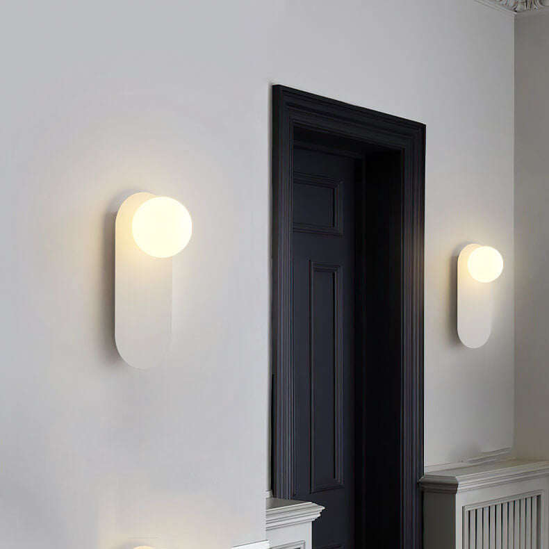 Minimal Globe Modern Wall Sconce