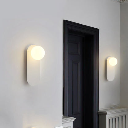 Minimal Globe Modern Wall Sconce