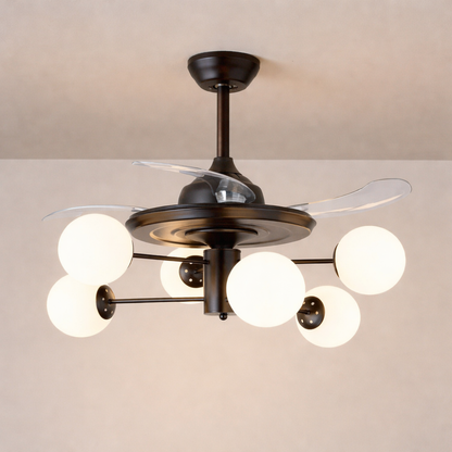 LED Chandelier Ceiling Fan