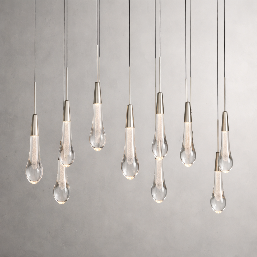 Soltaire Raindrop LED Chandelier