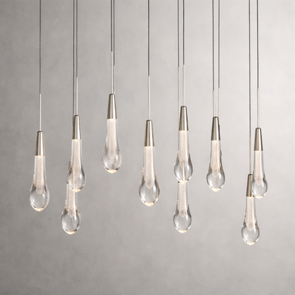 Soltaire Raindrop LED Chandelier