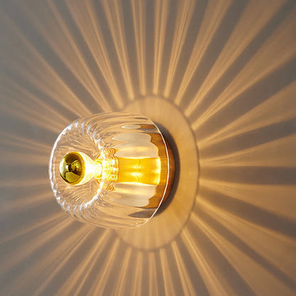 Crystal Sunburst Glow Flush Mount Light