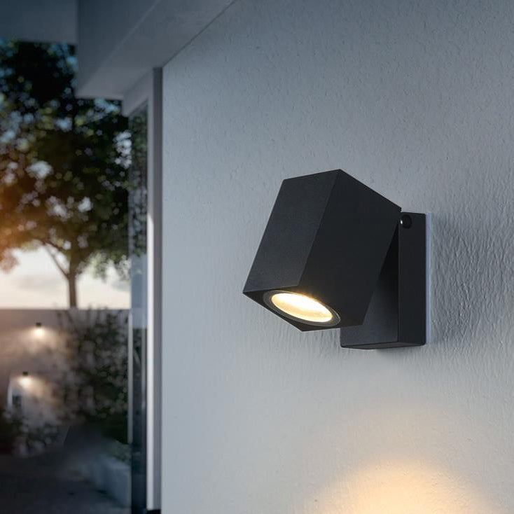 Adjustable LED Outdoor Wall Spotlight