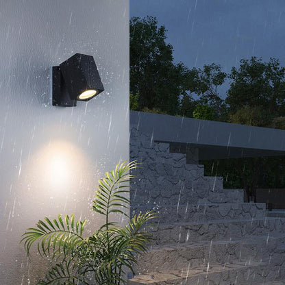 Adjustable LED Outdoor Wall Spotlight