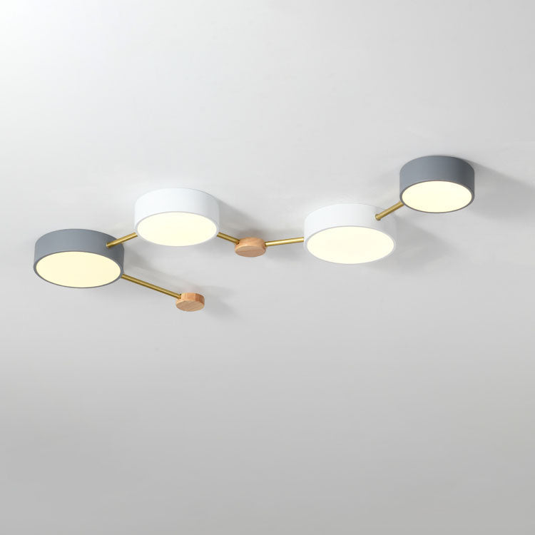 Modern Nordic Multi-Head LED Ceiling Light