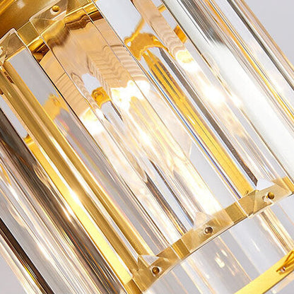 Luxury Multi-Light Glass Staircase Pendant Chandelier