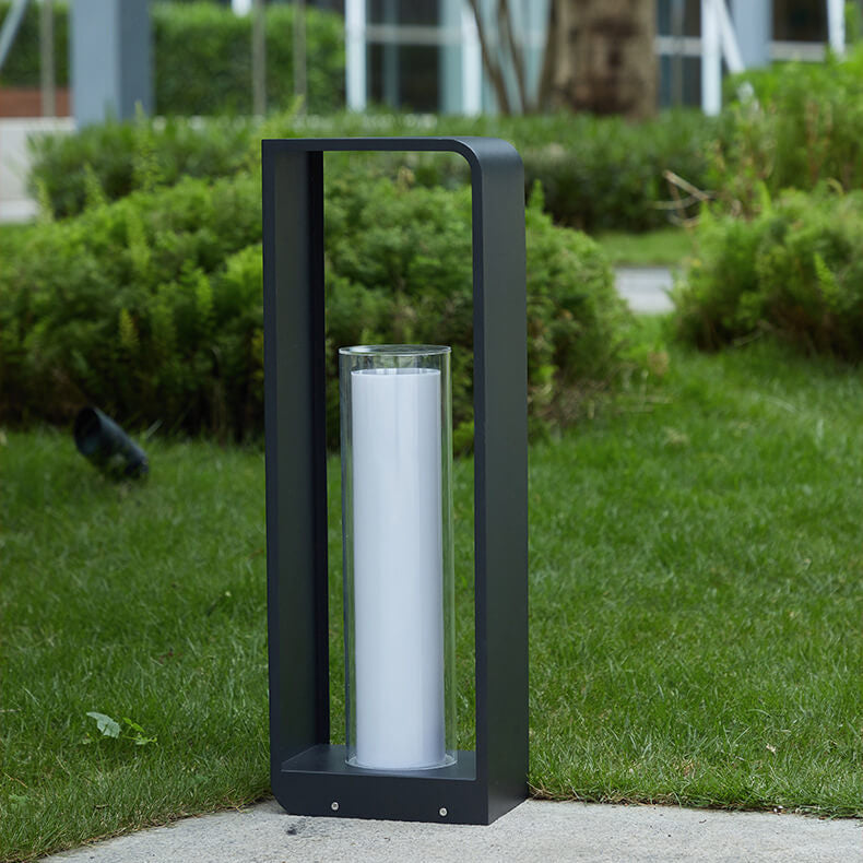 Modern Outdoor LED Frame Lantern Light