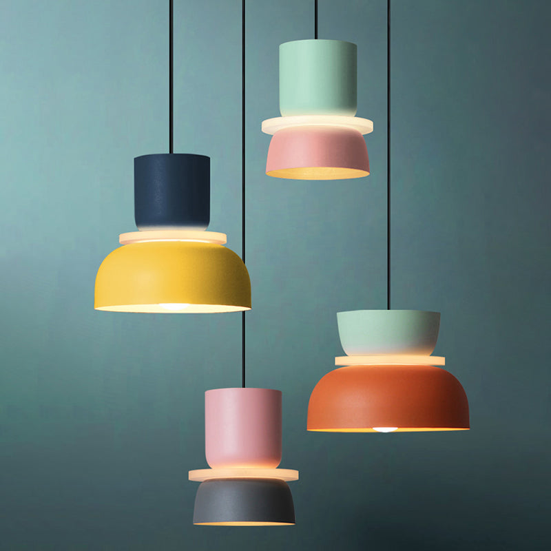Layered Metal Pendant Light