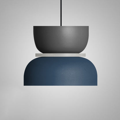 Layered Metal Pendant Light
