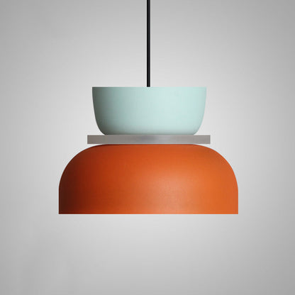 Layered Metal Pendant Light