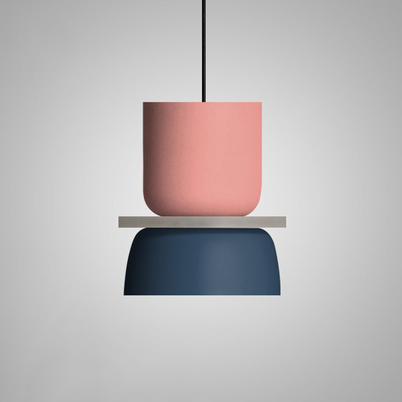 Layered Metal Pendant Light