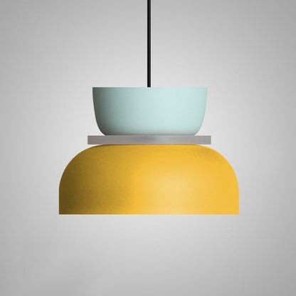 Layered Metal Pendant Light
