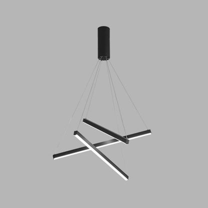 Linear Sticks LED Chandelier