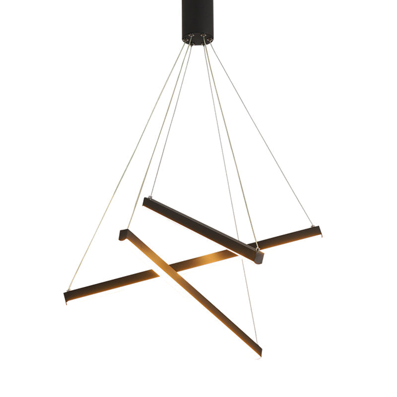 Linear Sticks LED Chandelier