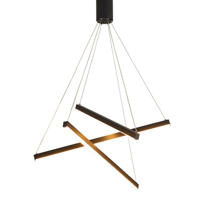 Linear Sticks LED Chandelier