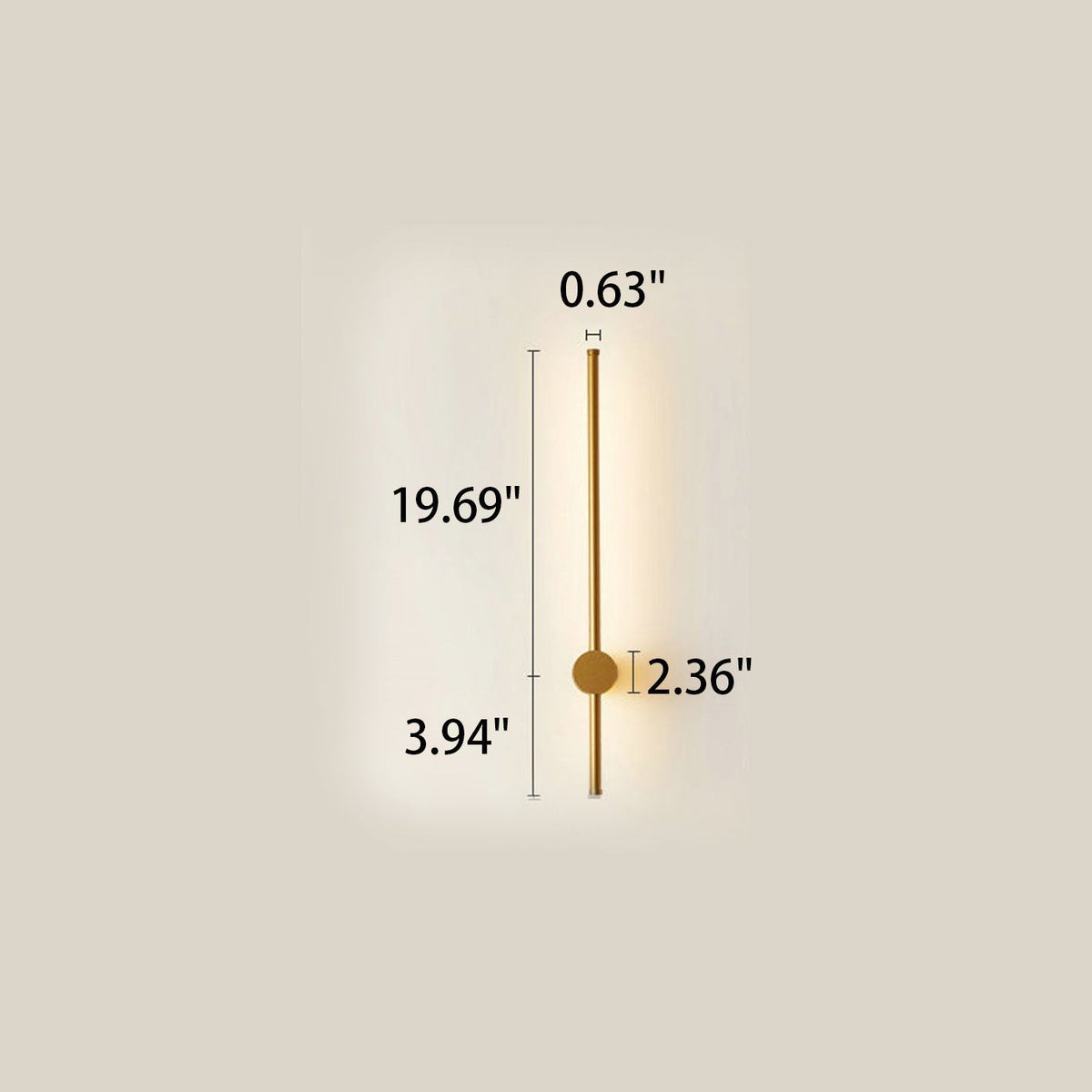 Modern Linear LED Wall Light
