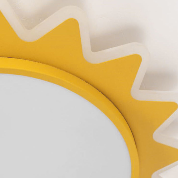 Sun Shape LED Flush Mount Ceiling Light