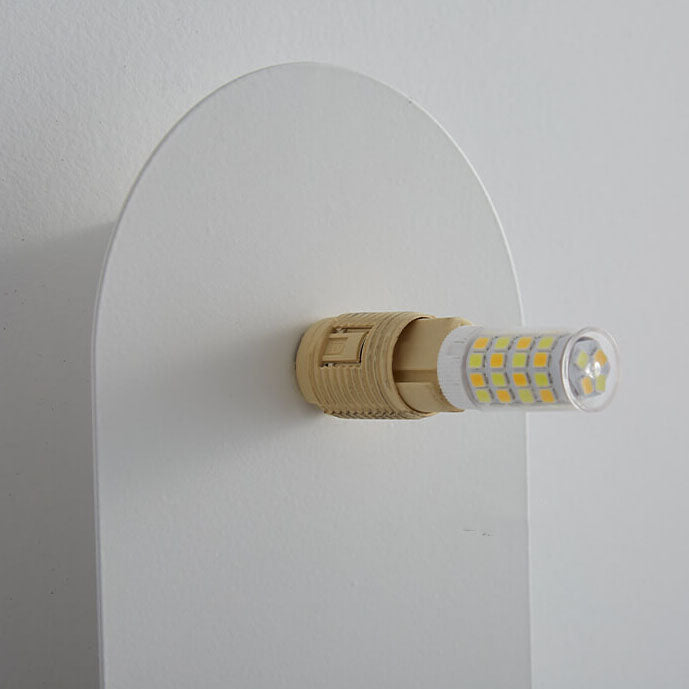 Nordic Minimalist Glass Globe Wall Lamp