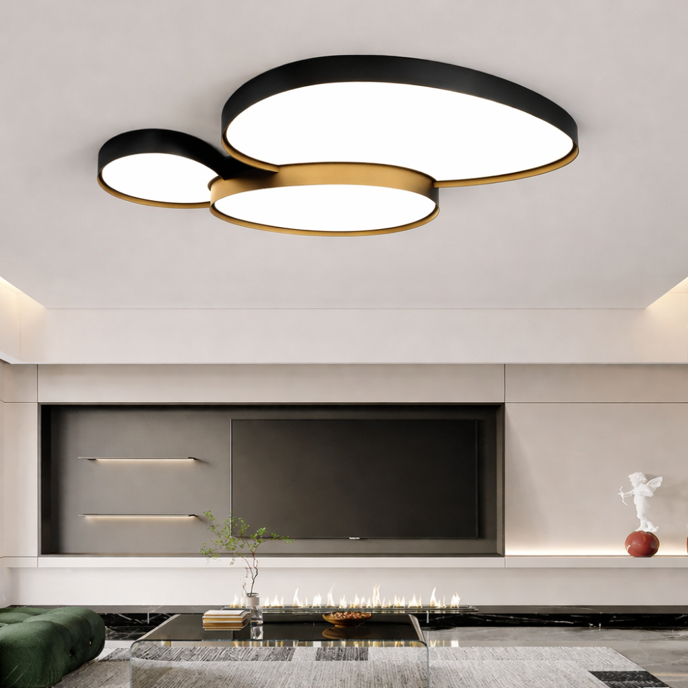 Modern Low Profile LED Flush Mount Ceiling Light