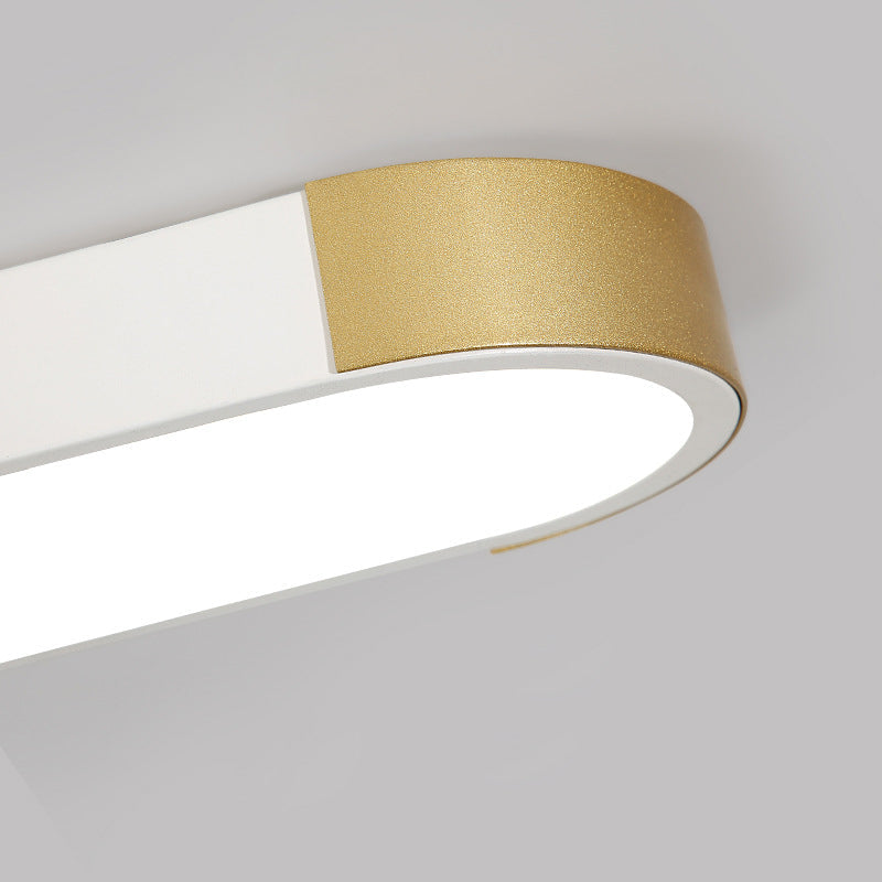 Modern Slim Oval LED Ceiling Light