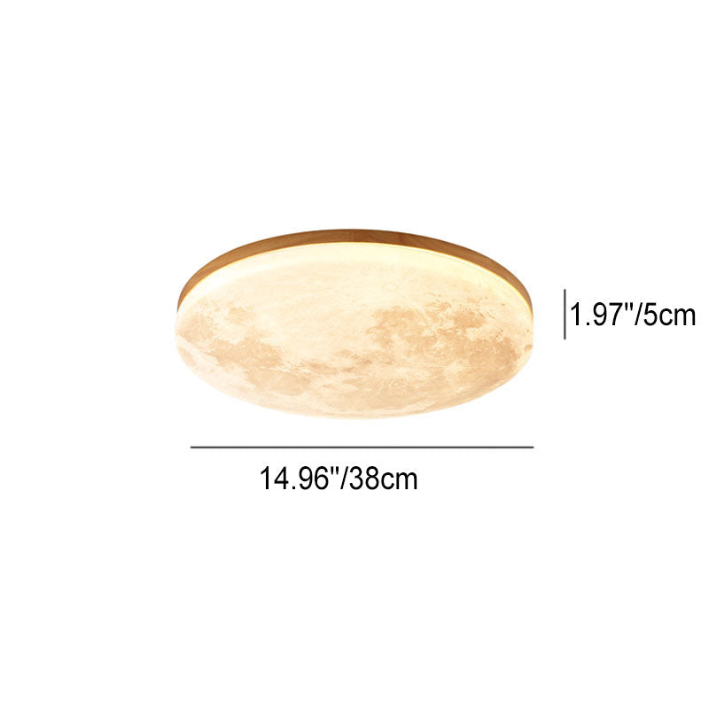 Modern Moon LED Ceiling Light