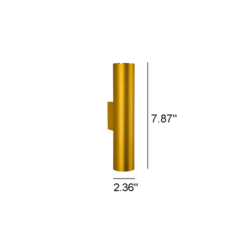 Modern Cylinder Up Down Wall Light