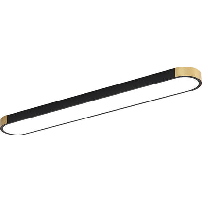 Modern Slim Oval LED Ceiling Light