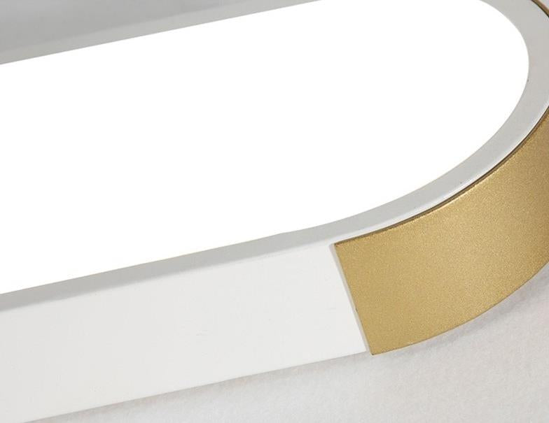 Modern Slim Oval LED Ceiling Light