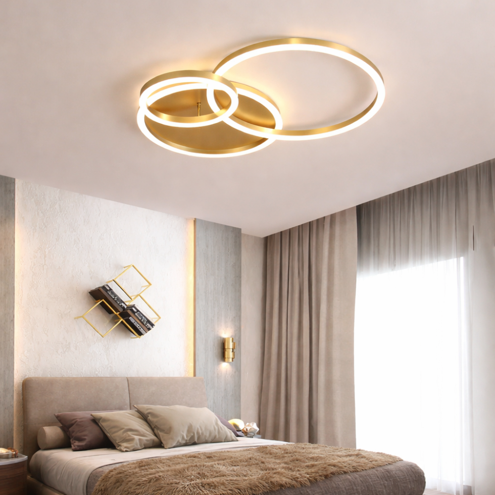 Modern Ring LED Flush Mount Ceiling Light