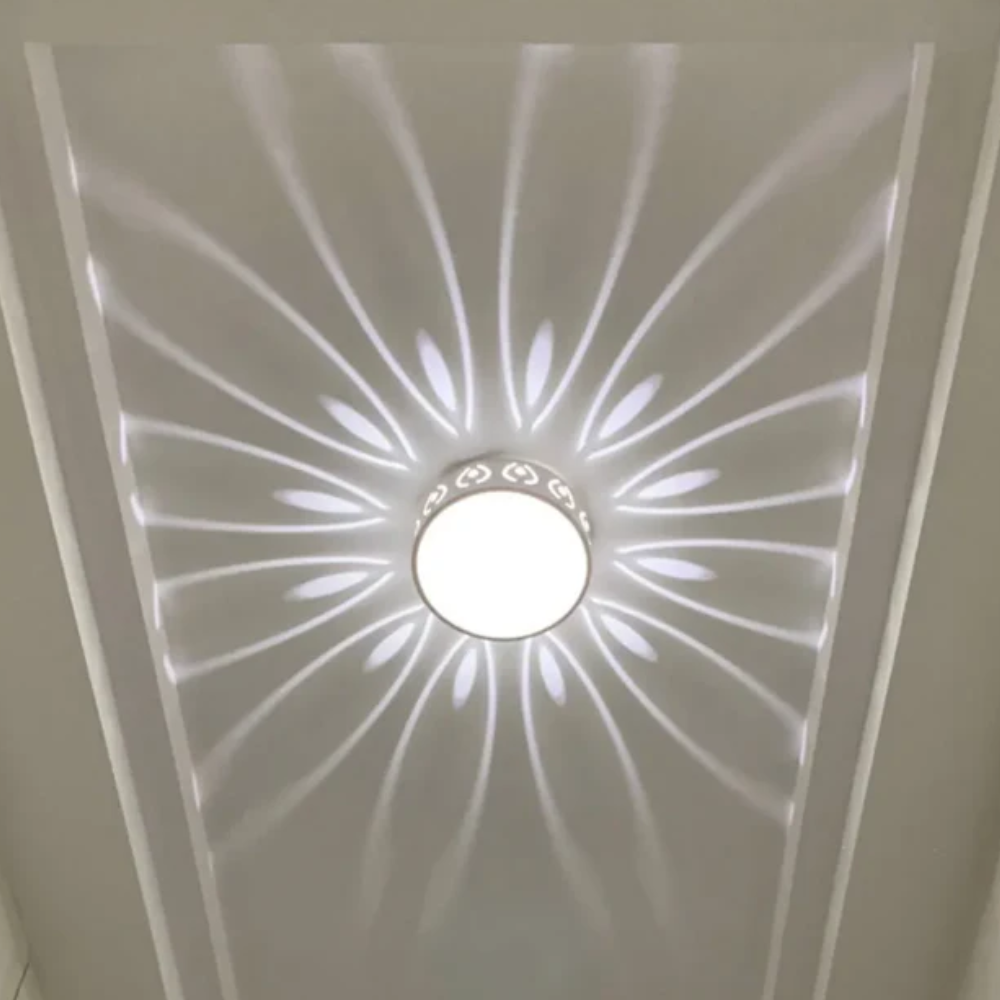LED Crystal Ceiling Light