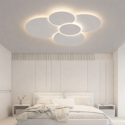 Modern Minimalist LED Disc Flush Mount Ceiling Light
