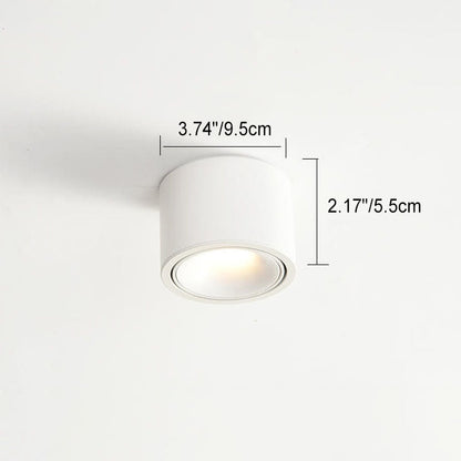 Adjustable Cylinder LED Ceiling Spotlight