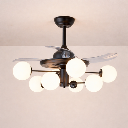 LED Chandelier Ceiling Fan